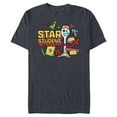 thumbnail image 1 of Disney and Pixar’s Toy Story Forky Star Student - Short Sleeve Blended T-Shirt for Adults - Customized-Navy Heather, 1 of 5