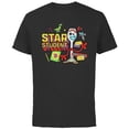thumbnail image 1 of Disney and Pixar’s Toy Story Forky Star Student - Short Sleeve Cotton T-Shirt for Adults - Customized-Black, 1 of 5