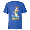 thumbnail image 1 of Disney and Pixar’s Toy Story Friends to Infinity and Beyond - Short Sleeve T-Shirt for Kids - Customized-Royal, 1 of 5