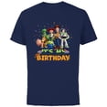 thumbnail image 1 of Disney and Pixar’s Toy Story It’s My Birthday Party Matching - Short Sleeve Cotton T-Shirt for Adults - Customized-Navy, 1 of 5