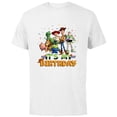 thumbnail image 1 of Disney and Pixar’s Toy Story It’s My Birthday Party Matching - Short Sleeve Cotton T-Shirt for Adults - Customized-White, 1 of 5