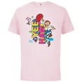 thumbnail image 1 of Disney and Pixar’s Toy Story Jessie Back to School - Short Sleeve Cotton T-Shirt for Adults - Customized-Soft Pink, 1 of 5