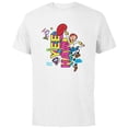 thumbnail image 1 of Disney and Pixar’s Toy Story Jessie Back to School - Short Sleeve Cotton T-Shirt for Adults - Customized-White, 1 of 5