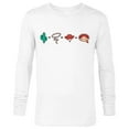 thumbnail image 1 of Disney and Pixar’s Toy Story Jessie Emoji Code Formula - Long Sleeve T-Shirt for Men - Customized-White, 1 of 5
