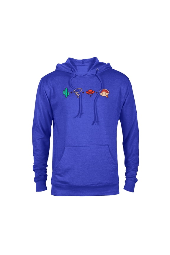 Disney and Pixar’s Toy Story Jessie Emoji Code Formula - Pullover Hoodie for Adults - Customized-Royal
