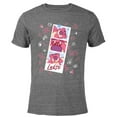 thumbnail image 1 of Disney and Pixar’s Toy Story Lotso Fluffy Cute Photo Strip - Short Sleeve Blended T-Shirt for Adults - Customized-Dark Heather, 1 of 5