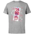 thumbnail image 1 of Disney and Pixar’s Toy Story Lotso Fluffy Cute Photo Strip - Short Sleeve Cotton T-Shirt for Adults - Customized-Athletic Heather, 1 of 5