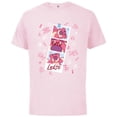 thumbnail image 1 of Disney and Pixar’s Toy Story Lotso Fluffy Cute Photo Strip - Short Sleeve Cotton T-Shirt for Adults - Customized-Soft Pink, 1 of 5