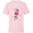 thumbnail image 1 of Disney and Pixar’s Toy Story Lotso Fluffy Cute Photo Strip - Short Sleeve T-Shirt for Kids - Customized-Soft Pink, 1 of 5
