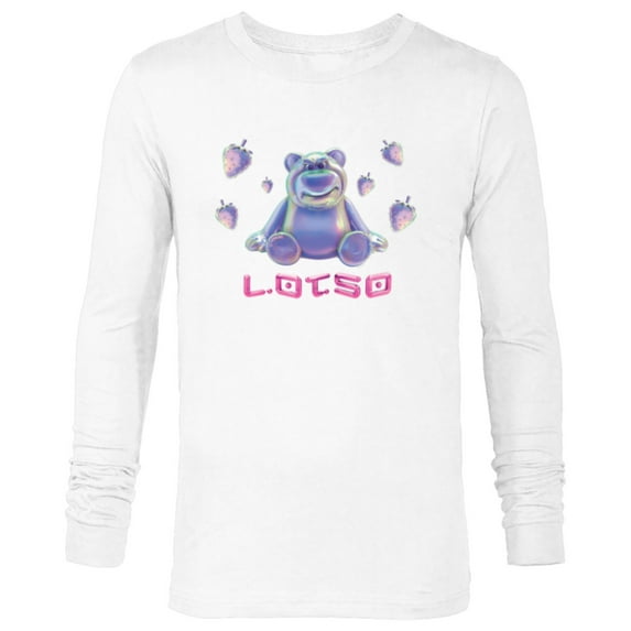 Disney and Pixar’s Toy Story Lotso Futurism - Long Sleeve T-Shirt for Men - Customized-White
