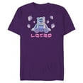 thumbnail image 1 of Disney and Pixar’s Toy Story Lotso Futurism - Short Sleeve Blended T-Shirt for Adults - Customized-Purple, 1 of 5