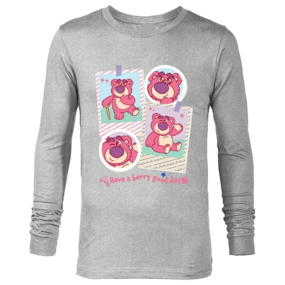 Disney and Pixar’s Toy Story Lotso Have a Berry Good Day - Long Sleeve T-Shirt for Men - Customized-Athletic Heather