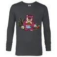 thumbnail image 1 of Disney and Pixar’s Toy Story Lotso Strawberry Fest - Long Sleeve T-Shirt for Men - Customized-Charcoal Heather, 1 of 5