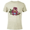 thumbnail image 1 of Disney and Pixar’s Toy Story Lotso Strawberry Fest - Short Sleeve Blended T-Shirt for Adults - Customized-Yellow, 1 of 5