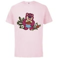 thumbnail image 1 of Disney and Pixar’s Toy Story Lotso Strawberry Fest - Short Sleeve Cotton T-Shirt for Adults - Customized-Soft Pink, 1 of 5