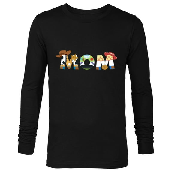 Disney and Pixar’s Toy Story Mom Mother’s Day Birthday - Long Sleeve T-Shirt for Men - Customized-Black