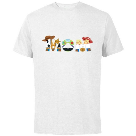 Disney and Pixar’s Toy Story Mom Mother’s Day Birthday - Short Sleeve Cotton T-Shirt for Adults - Customized-White