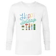 thumbnail image 1 of Disney and Pixar’s Toy Story Nutcracker Happy Holidays - Long Sleeve T-Shirt for Men – Customized-White, 1 of 5