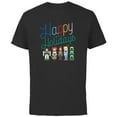 thumbnail image 1 of Disney and Pixar’s Toy Story Nutcracker Happy Holidays - Short Sleeve Cotton T-Shirt for Adults - Customized-Black, 1 of 5