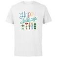 thumbnail image 1 of Disney and Pixar’s Toy Story Nutcracker Happy Holidays - Short Sleeve Cotton T-Shirt for Adults - Customized-White, 1 of 5