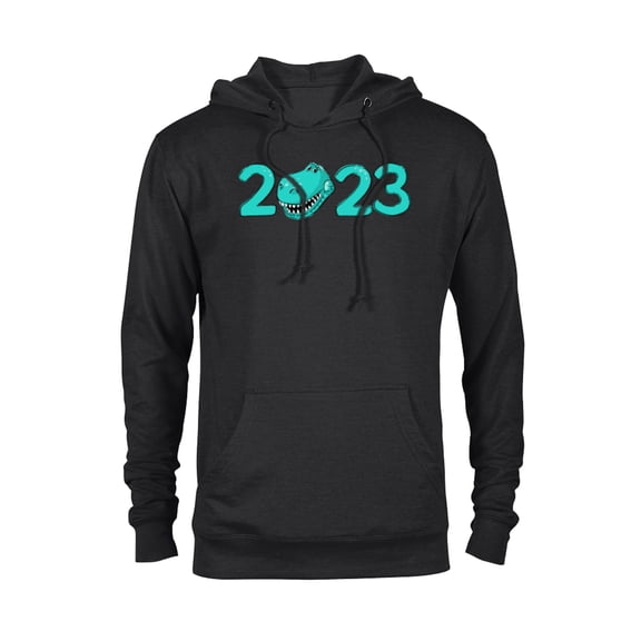 Disney and Pixar’s Toy Story Rex 2023 New Year - Pullover Hoodie for Adults - Customized-Black