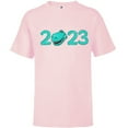 thumbnail image 1 of Disney and Pixar’s Toy Story Rex 2023 New Year - Short Sleeve T-Shirt for Kids - Customized-Soft Pink, 1 of 5