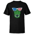 thumbnail image 1 of Disney and Pixar’s Toy Story Rex Fourth of July - Short Sleeve T-Shirt for Kids - Customized-Black, 1 of 5