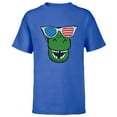 thumbnail image 1 of Disney and Pixar’s Toy Story Rex Fourth of July - Short Sleeve T-Shirt for Kids - Customized-Royal, 1 of 5