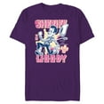 thumbnail image 1 of Disney and Pixar’s Toy Story Sheriff Woody Giddy Up - Short Sleeve Blended T-Shirt for Adults - Customized-Purple, 1 of 5