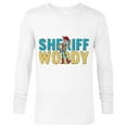 thumbnail image 1 of Disney and Pixar’s Toy Story Sheriff Woody - Long Sleeve T-Shirt for Men - Customized-White, 1 of 5