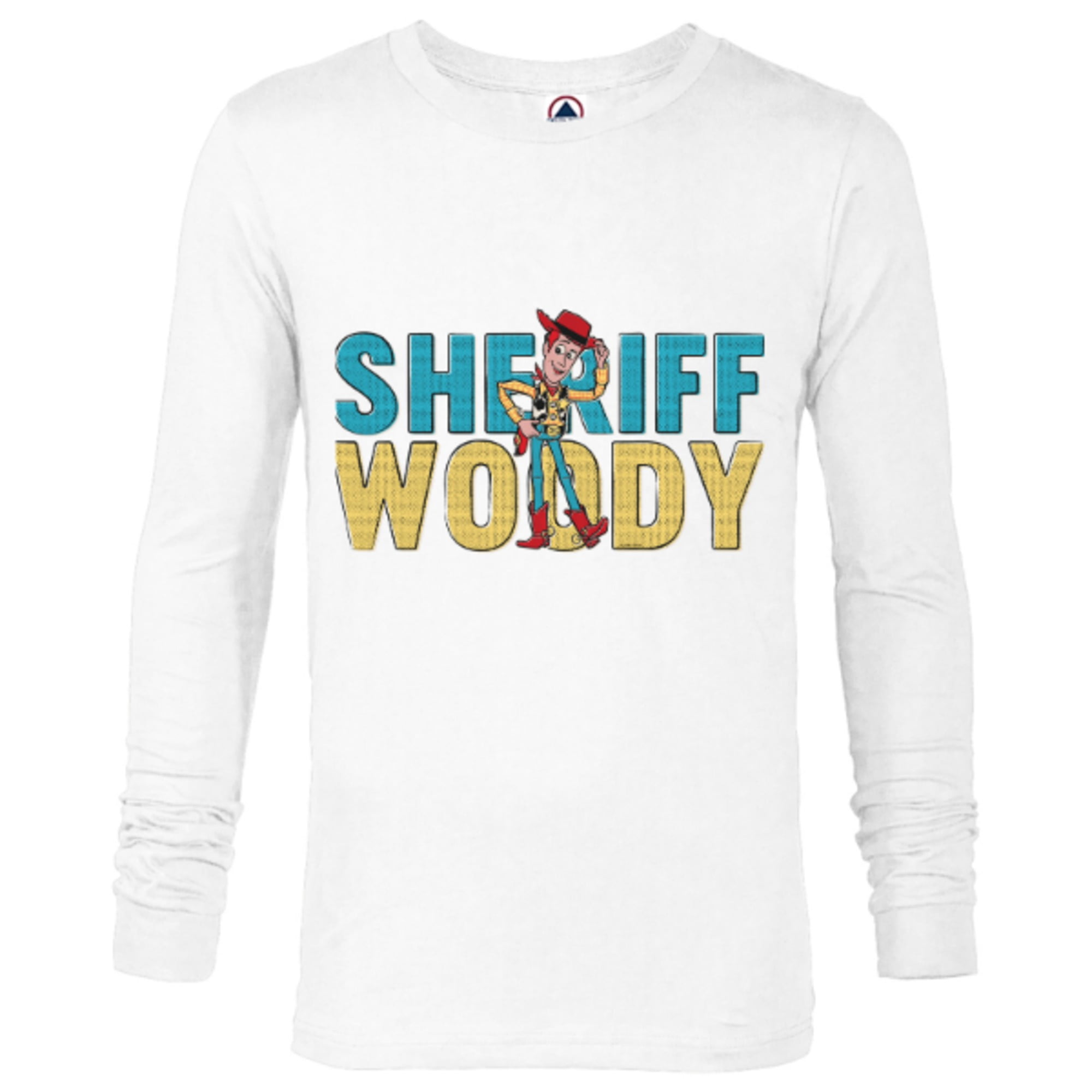 Disney and Pixar's Toy Story Sheriff Woody Giddy Up - Pullover Hoodie for  Adults - Customized-Black 