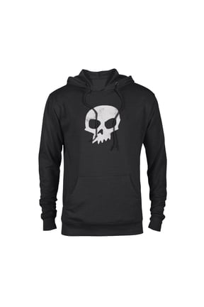 Disney and Pixar's Toy Story Sid Skull Black - Pullover Hoodie for Adults - Customized-Black