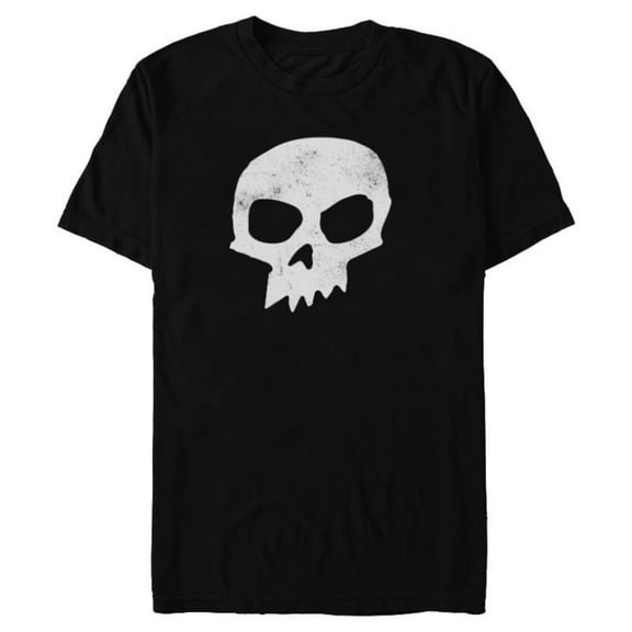 Disney and Pixar's Toy Story Sid Skull Black - Short Sleeve Blended T-Shirt for Adults - Customized-Black