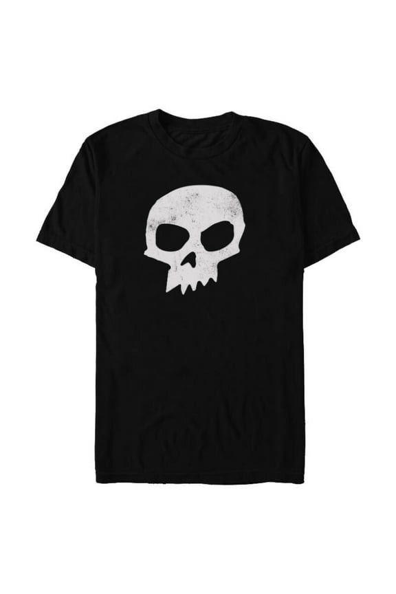Disney and Pixar's Toy Story Sid Skull Black - Short Sleeve Blended T-Shirt for Adults - Customized-Black
