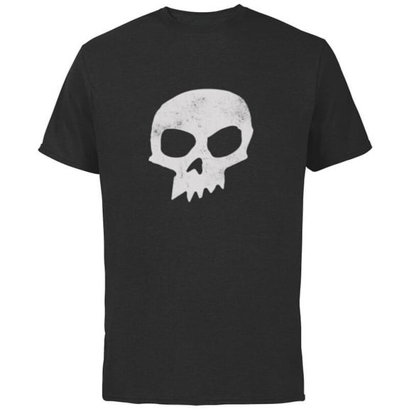 Disney and Pixar's Toy Story Sid Skull Black - Short Sleeve Cotton T-Shirt for Adults - Customized-Black