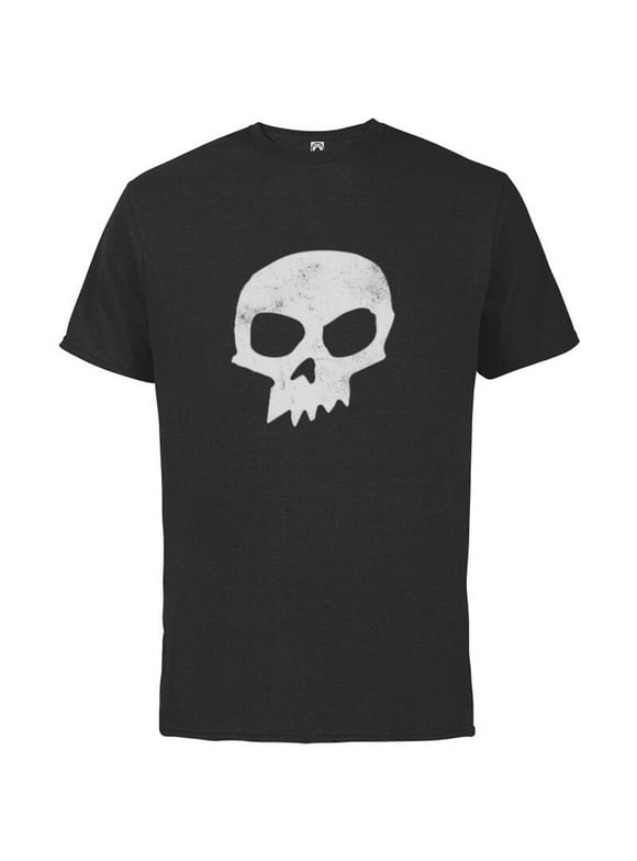 Disney and Pixar's Toy Story Sid Skull Black - Short Sleeve Cotton T-Shirt for Adults - Customized-Black