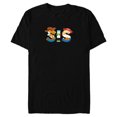 thumbnail image 1 of Disney and Pixar’s Toy Story Sis Sister Family Birthday - Short Sleeve Blended T-Shirt for Adults - Customized-Black, 1 of 5