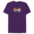 thumbnail image 1 of Disney and Pixar’s Toy Story Sis Sister Family Birthday - Short Sleeve Blended T-Shirt for Adults - Customized-Purple, 1 of 5