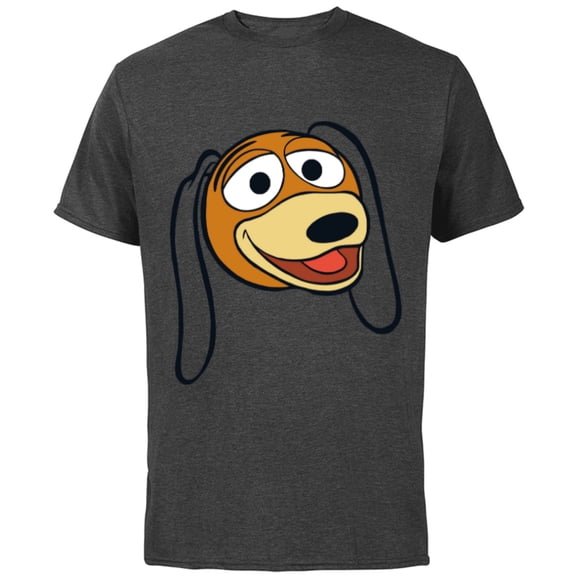 Disney and Pixar's Toy Story Slinky Dog - Short Sleeve Cotton T-Shirt for Adults - Customized-Charcoal