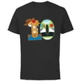 thumbnail image 1 of Disney and Pixar’s Toy Story Tenth Birthday 10 Years Old - Short Sleeve Cotton T-Shirt for Adults - Customized-Black, 1 of 5