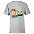 thumbnail image 1 of Disney and Pixar’s Toy Story Tenth Birthday 10 Years Old - Short Sleeve T-Shirt for Kids - Customized-Athletic Heather, 1 of 5