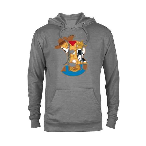 Disney and Pixar’s Toy Story Third Birthday 3 Years Old - Pullover Hoodie for Adults - Customized-Athletic Heather