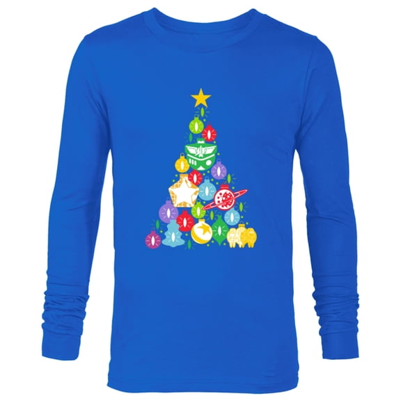 Disney and Pixar’s Toy Story Woody Buzz Ornaments Holiday - Long Sleeve T-Shirt for Men – Customized-Royal