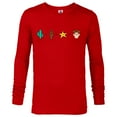 thumbnail image 1 of Disney and Pixar’s Toy Story Woody Emoji Code Formula - Long Sleeve T-Shirt for Men - Customized-New Red, 1 of 5