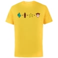 thumbnail image 1 of Disney and Pixar’s Toy Story Woody Emoji Code Formula - Short Sleeve Cotton T-Shirt for Adults - Customized-Yellow, 1 of 5