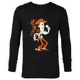 thumbnail image 1 of Disney and Pixar’s Toy Story Woody Flexin’ Stylized - Long Sleeve T-Shirt for Men - Customized-Black, 1 of 5