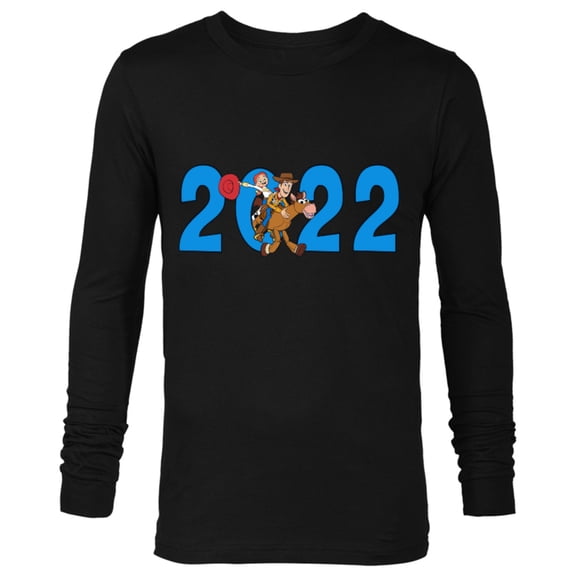 Disney and Pixar’s Toy Story Woody Jessie Bullseye 2022 - Long Sleeve T-Shirt for Men – Customized-Black