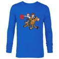 thumbnail image 1 of Disney and Pixar’s Toy Story Woody Jessie Bullseye - Long Sleeve T-Shirt for Men - Customized-Navy, 1 of 5
