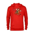 thumbnail image 1 of Disney and Pixar’s Toy Story Woody Jessie Bullseye - Pullover Hoodie for Adults - Customized-Red, 1 of 5