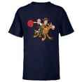 thumbnail image 1 of Disney and Pixar’s Toy Story Woody Jessie Bullseye - Short Sleeve T-Shirt for Kids - Customized-Navy, 1 of 5
